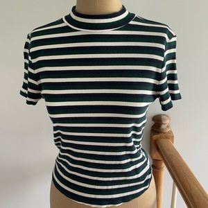 Mock neck top